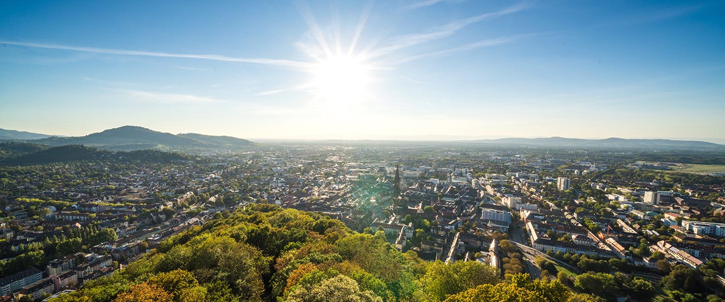 View of Freiburg // Copyright: FWTM, Bender